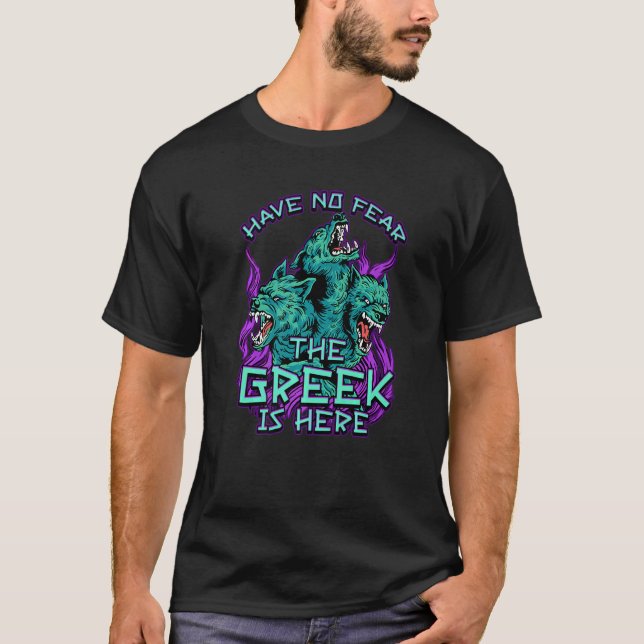 Greek Mythology for a Greek History Fan T-Shirt (Front)