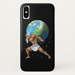 Greek Mythology God Atlas iPhone X Case