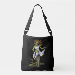 Greek Mythology Goddess Medusa Crossbody Bag