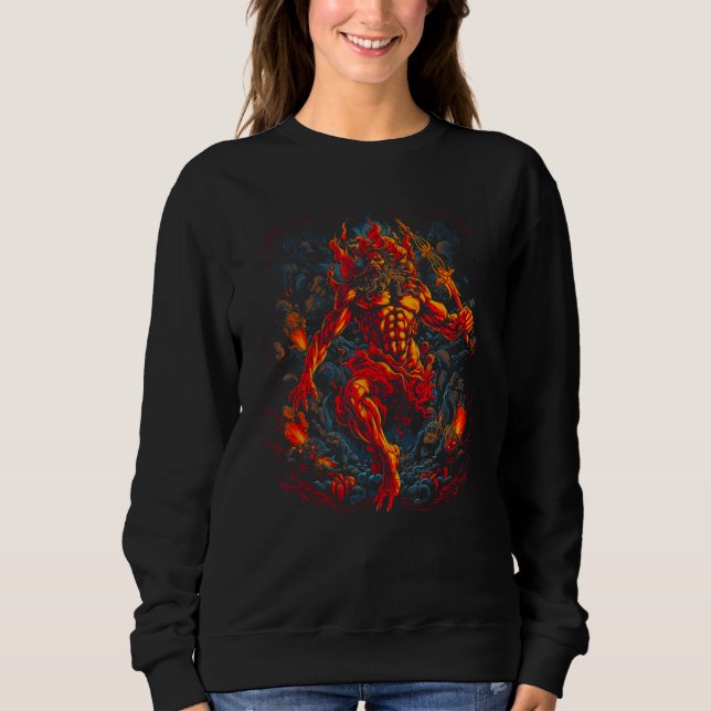 Greek Mythology Hades God of Death Sweatshirt (Front)