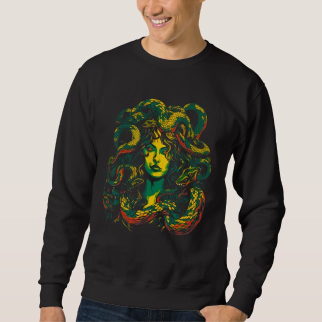 Greek Mythology Medusa Sweatshirt (Front)