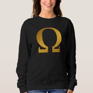 Greek Mythology Omega Symbol Fraternity Gift Soror Sweatshirt