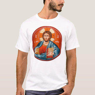 Greek Orthodox Jesus Christ Mural T-Shirt