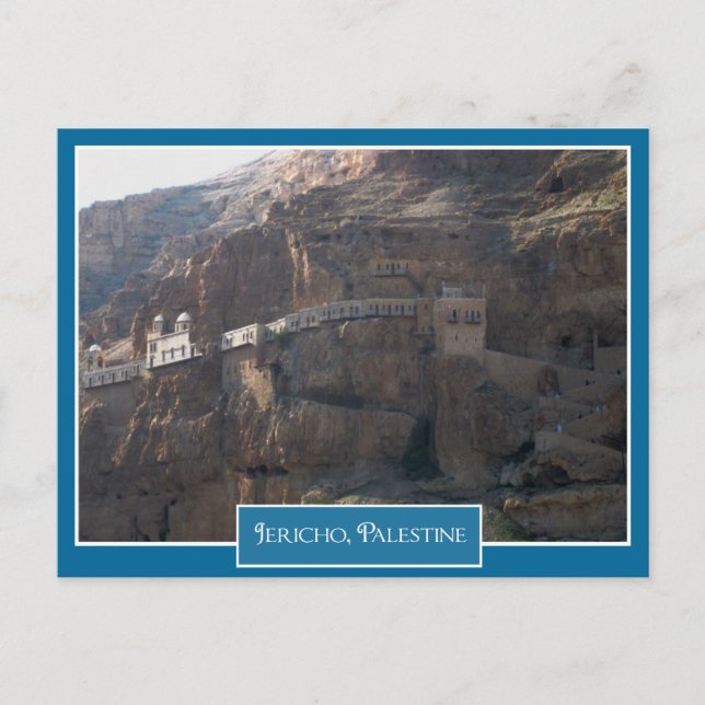 Greek Orthodox Monastery in Jericho, Palestine Postcard (Front)