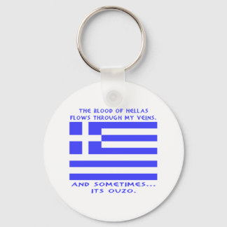 Greek Ouzo Key Ring
