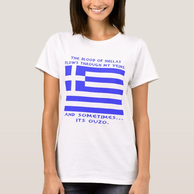 Greek Ouzo T-Shirt (Front)