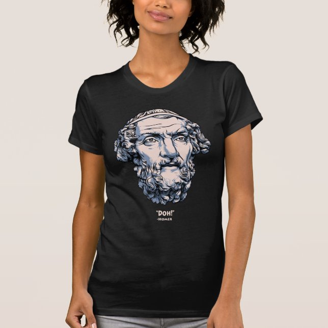 Greek Quotes -Homer T-Shirt (Front)