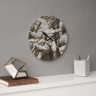 Greek relief large clock