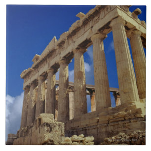 Greek ruins, Acropolis, Greece Ceramic Tile