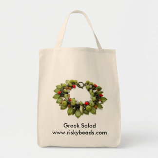Greek Salad Tote Bag