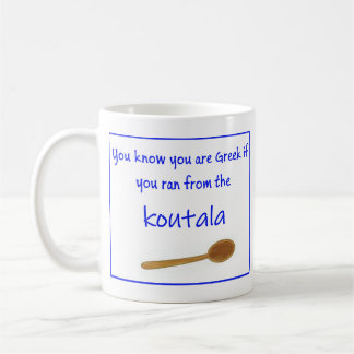 Greek Saying on Ceramic Mug