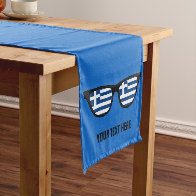 Greek Shades custom table runners (In Situ)