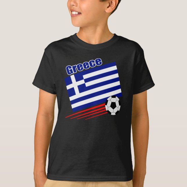 Greek Soccer Team T-Shirt (Front)