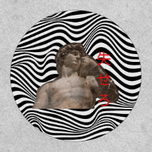 Greek Statue Vaporwave Patch