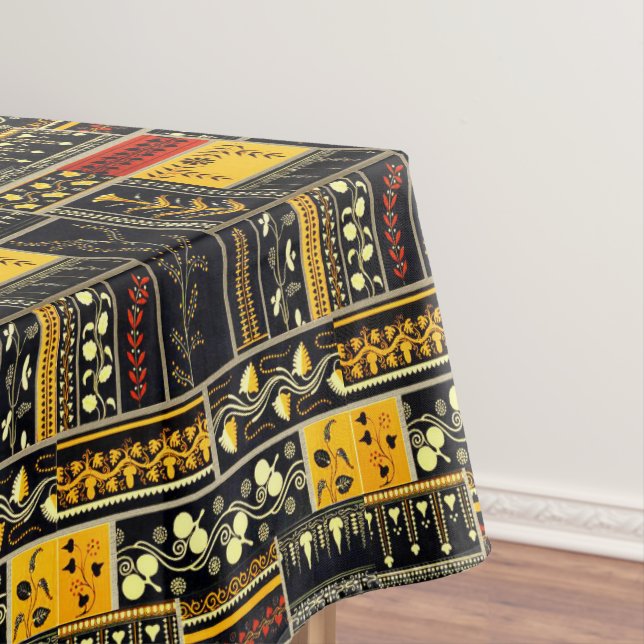 Greek Style Motif Tablecloth (In Situ)