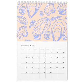 Greek Summer Patterns & Scenes Kitchen Calendar