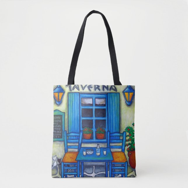 Greek Taverna Bag By Lisa Lorenz (Front)