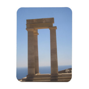 Greek Temple Flexible Photo Magnet
