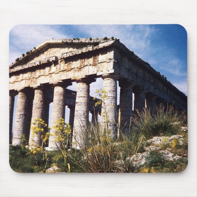 greek temple mousepad (Front)