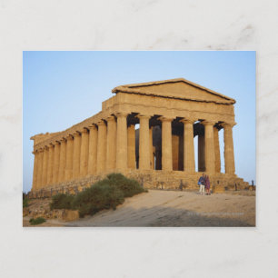 Greek Temple Postcard