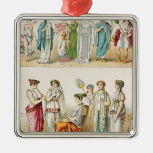 Greek Theatrical Dress Metal Ornament