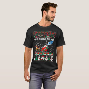 Greek Through The Snow Ugly Christmas Sweater