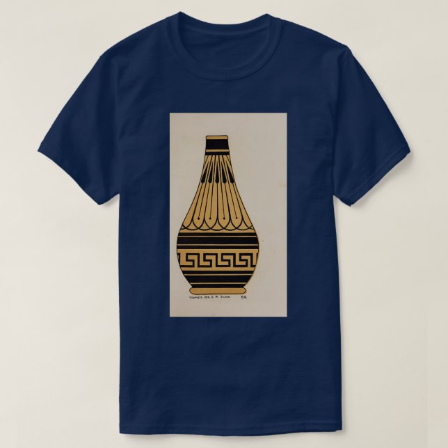 Greek Vase belonging to the third Archaic period T-Shirt (Design Front)