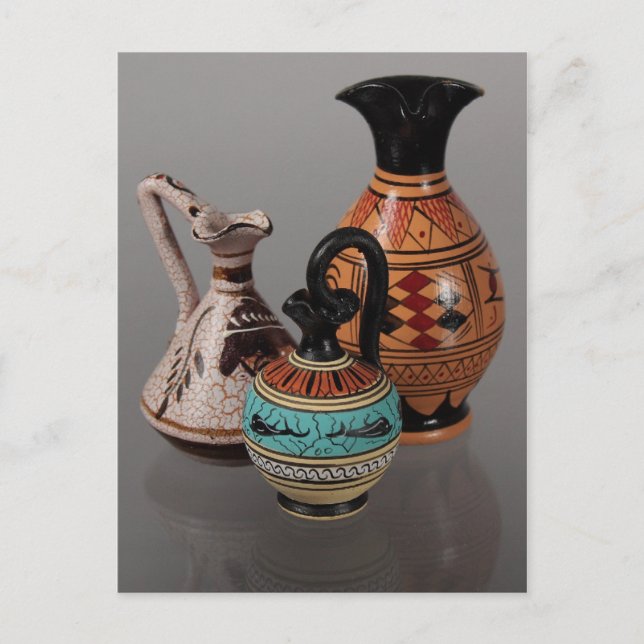 Greek Vases Postcard 3 (Front)