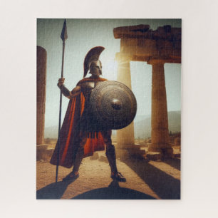 Greek  warrior  jigsaw puzzle