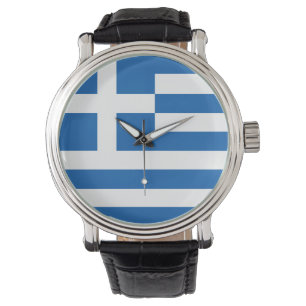 Greek Watch - The flag of Greece