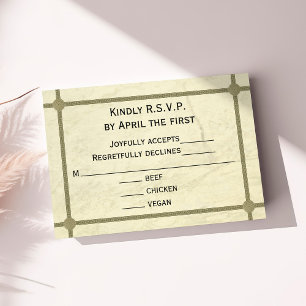 Greek Wedding RSVP