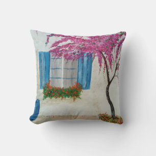 Greek window cushion