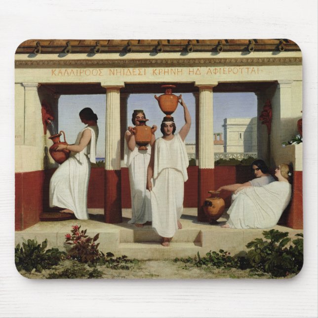 Greek Women at the Fountain, 1841 Mouse Pad (Front)