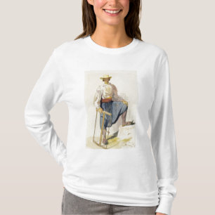 Greek Woodcutter, 13 June 1856 (pen, ink and w/c o T-Shirt