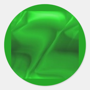 green097 classic round sticker