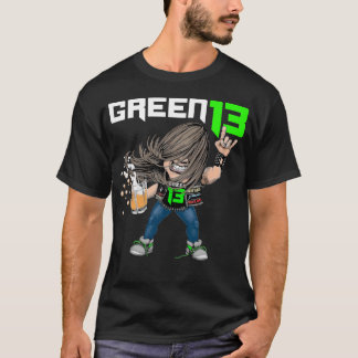 Green 13 Metalhead (Black) T-Shirt