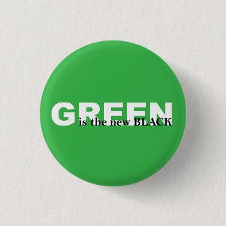 Green 3 Cm Round Badge