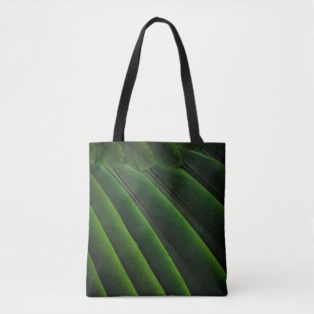 Green 3D wallpaper Tote Bag (Front)