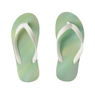 Green 99 by Kristalin Davis Kid's Thongs