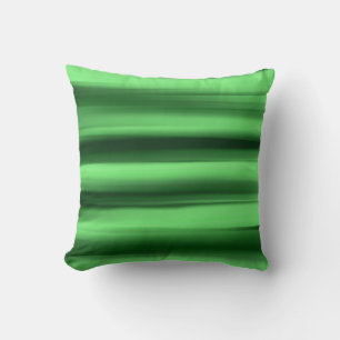 Green Abstract Art Cushion