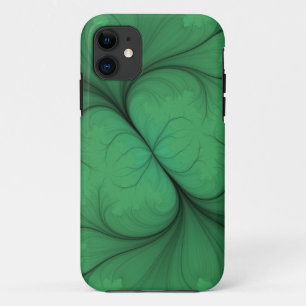 Green Abstract iPhone 11 Case