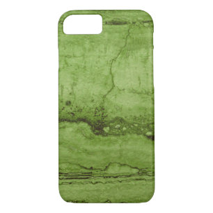 Green abstract Granite stone marble pattern iPhone 8/7 Case