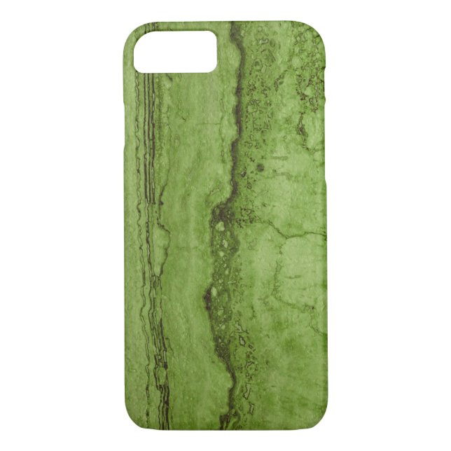 Green abstract Granite | stone marble pattern Case-Mate iPhone Case (Back)