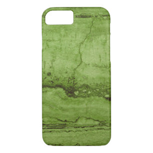 Green abstract Granite   stone marble pattern iPhone 8/7 Case