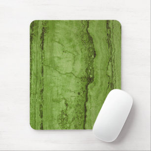 Green abstract Granite stone marble pattern Mouse Pad