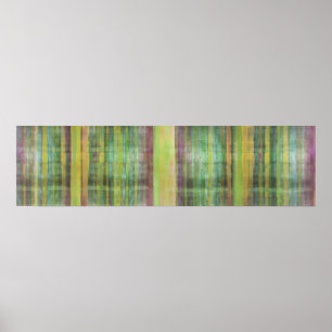 Green Abstract Modern Art Poster Print