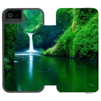 Green Abstract Moss Texture iPhone Case Incipio Watson™ iPhone 5 Wallet Case