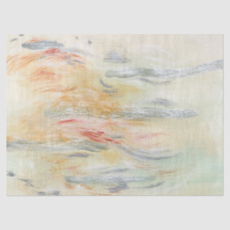 Green Abstract Pattern Decoupage Tissue Paper