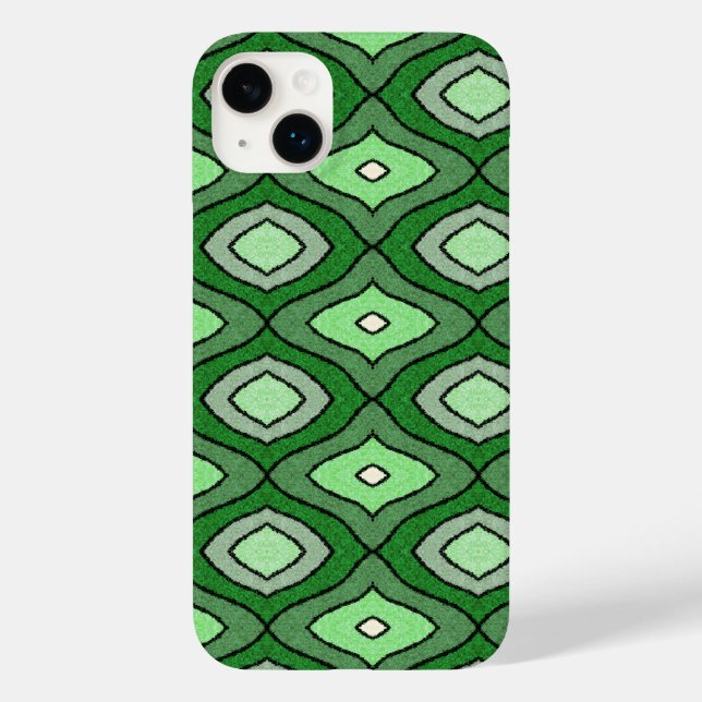 Green abstracted  Case-Mate iPhone case (Back)