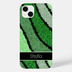 Green abstracted Case-Mate iPhone case